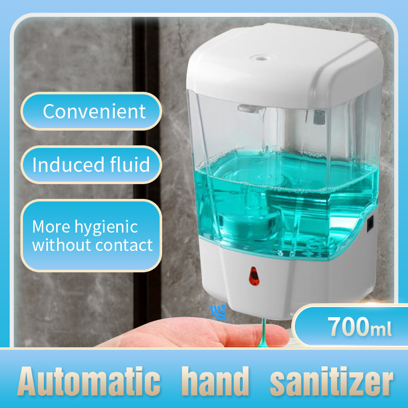 Spot Cross-Border Automatic Inductive Soap Dispenser Bathroom Hotel Bathroom Hand Sanitizer Wall-Mounted Motion Activated Liquid Soap Dispenser