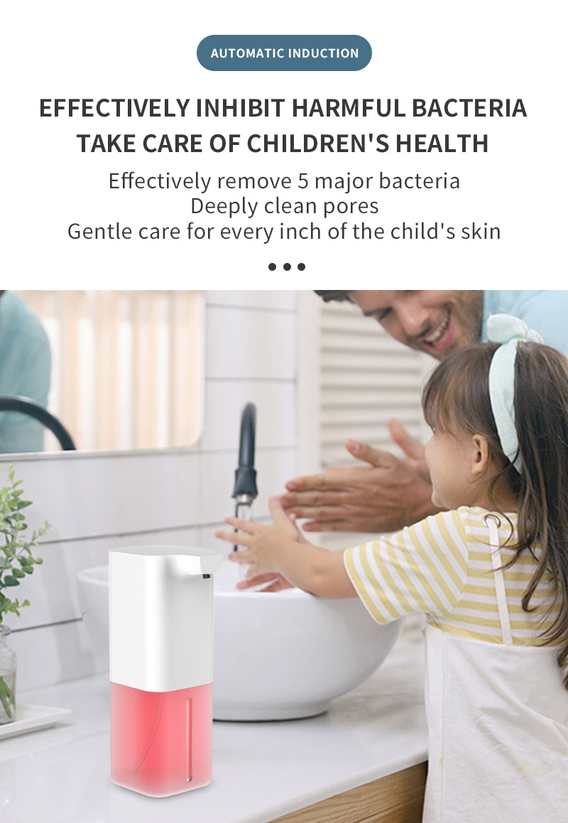 Intelligent Automatic Inductive Soap Dispenser Foam Mobile Phone Washing Household Hotel Antibacterial Children Student Hand Washing Machine Cross-Border Intelligent Automatic Inductive Soap Dispenser Foam Mobile Phone Washing Household Hotel Antibacterial Children Student Hand Washing Machine Cross-Border