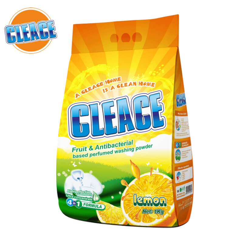 Washing Powder Lemon Perfumed 1kg CLEACE