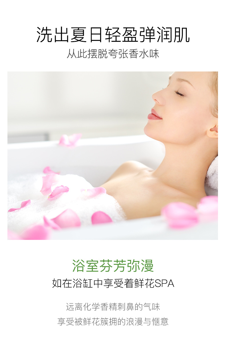 Xiaomeitang Elegant Fragrance Shower Gel Tender and Smooth Skin Cleansing Bath Hydrating Moisturizing Nourishing Perfume Body Lotion