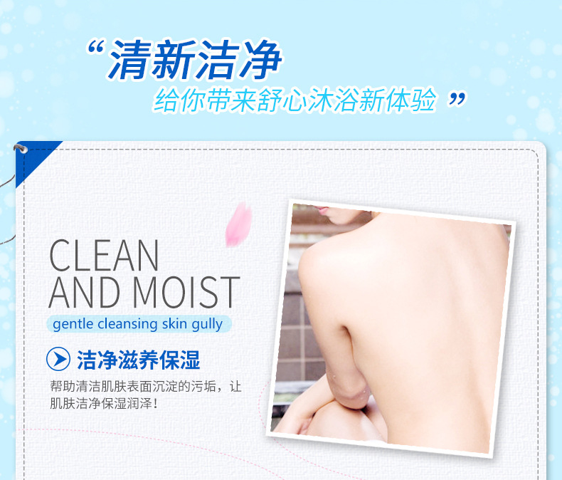 Bioaqua Shower Gel Nourishing Moisturizing Skin Tender and Smooth Hydrating Refreshing Milk Body Lotion Bath Lotion Wholesale