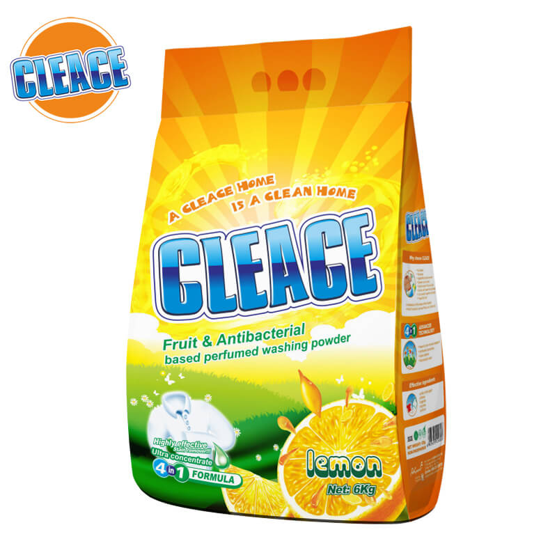 Washing Powder Lemon Perfumed 6kg CLEACE