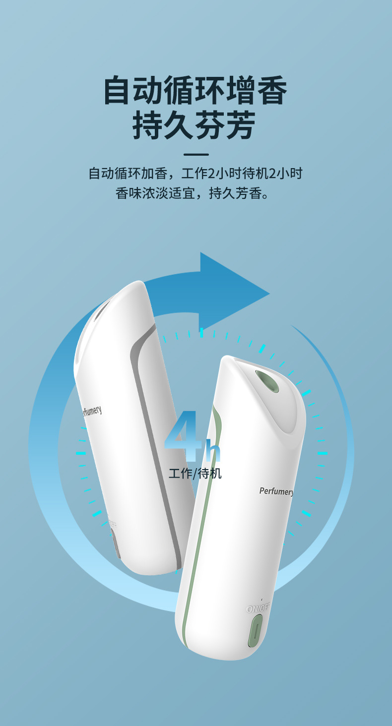 Automatic Aroma Diffuser Home Timing Ultrasonic Aroma Diffuser Hotel Creative Perfume Machine Fragrance Machine Essential Oil Deodorant Aerosol Dispenser
