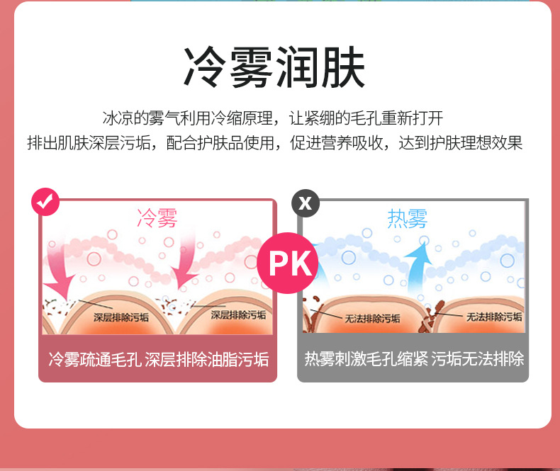 Automatic Aerosol Dispenser Humidifying Water Mist Hydrating and Skin Rejuvenating Can Add Essential Oil Essence Gift Foreign Trade Source Factory Automatic Aerosol Dispenser Humidifying Water Mist Hydrating and Skin Rejuvenating Can Add Essential Oil Essence Gift Foreign Trade Source Factory