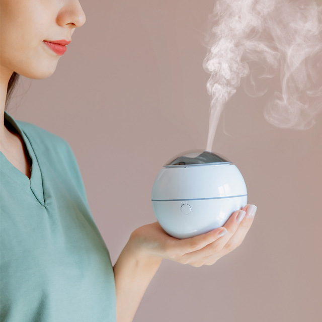 Customized Mountain View Aroma Diffuser USB Mini Desktop Ultrasonic Aroma Diffuser Essential Oil Aerosol Dispenser