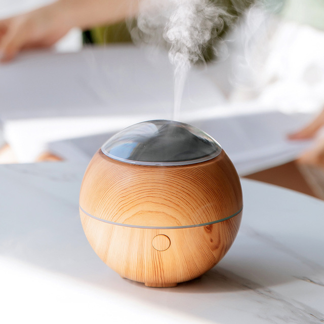 Customized Mountain View Aroma Diffuser USB Mini Desktop Ultrasonic Aroma Diffuser Essential Oil Aerosol Dispenser