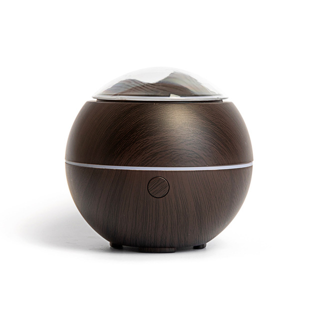 Customized Mountain View Aroma Diffuser USB Mini Desktop Ultrasonic Aroma Diffuser Essential Oil Aerosol Dispenser