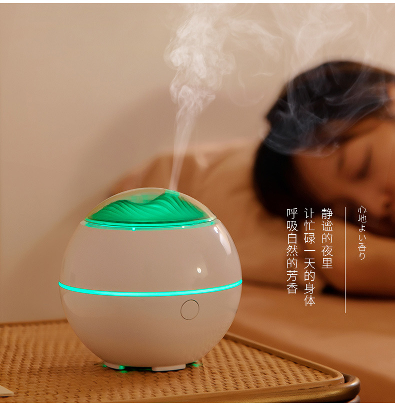Customized Mountain View Aroma Diffuser USB Mini Desktop Ultrasonic Aroma Diffuser Essential Oil Aerosol Dispenser Customized Mountain View Aroma Diffuser USB Mini Desktop Ultrasonic Aroma Diffuser Essential Oil Aerosol Dispenser