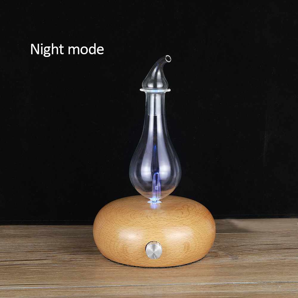 Nebulizing Solid Wood Essential Oil Ultrasonic Aroma Diffuser Automatic Hotel Aerosol Dispenser Home Cold Fragrance Instrument Gift Cachin