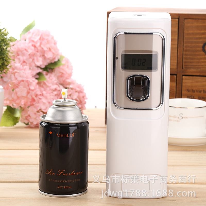 01 Aerosol Dispenser Set LCD Timing Automatic Aerosol Dispenser Air Freshener Automatic Timing Aerosol