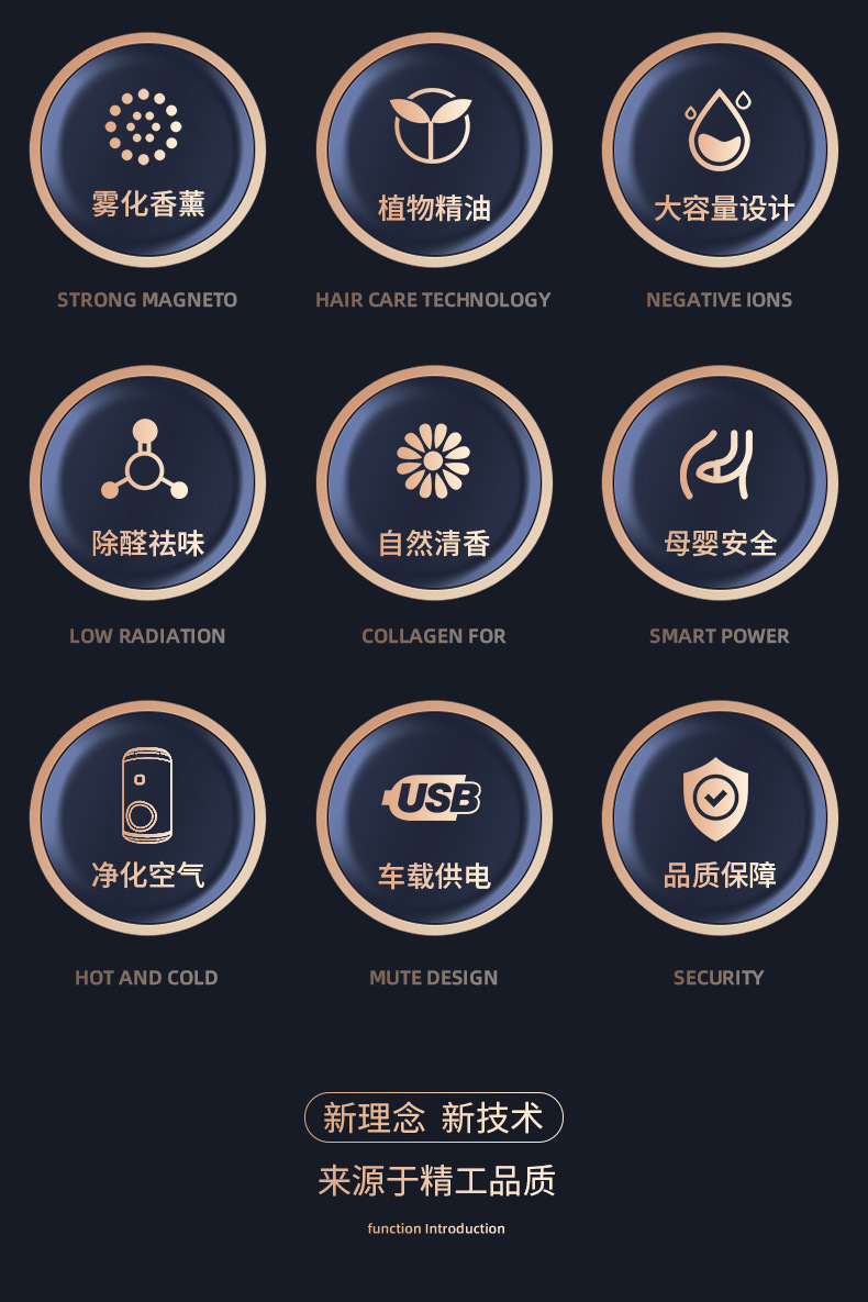 Household Mini Aroma Diffuser Mute Automatic Nebulizing Diffuser Atomization Humidifier Hotel Toilet Deodorant and Fragrant Aerosol Dispenser