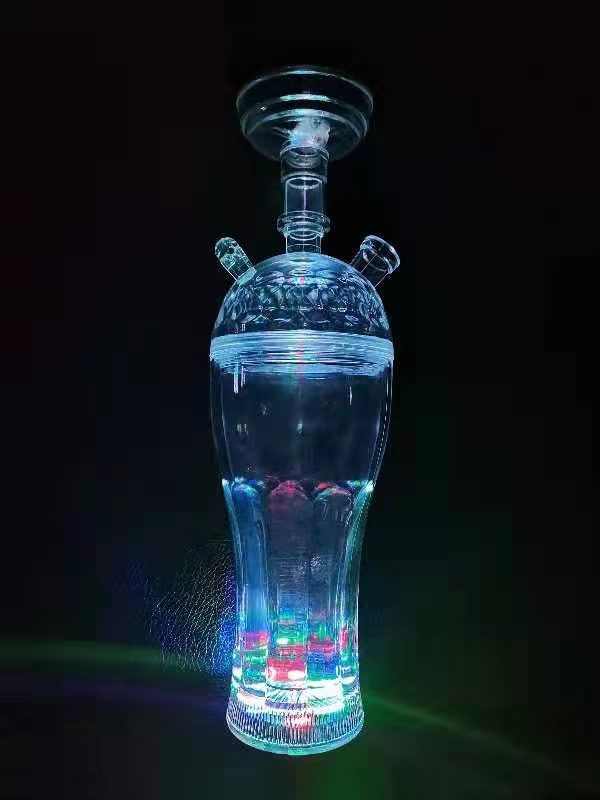 New Jelly Hookah Factory Exclusive Supply Acrylic Hookah LED Light-Emitting Hookah Set New Jelly Hookah Factory Exclusive Supply Acrylic Hookah LED Light-Emitting Hookah Set