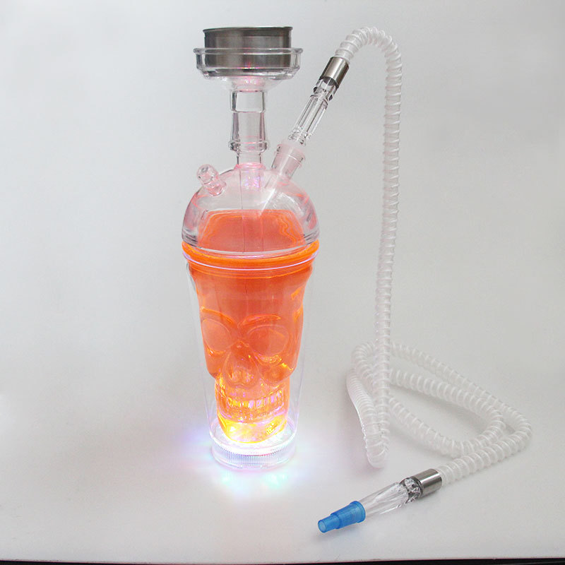 New Jelly Hookah Factory Exclusive Supply Acrylic Hookah LED Light-Emitting Hookah Set New Jelly Hookah Factory Exclusive Supply Acrylic Hookah LED Light-Emitting Hookah Set