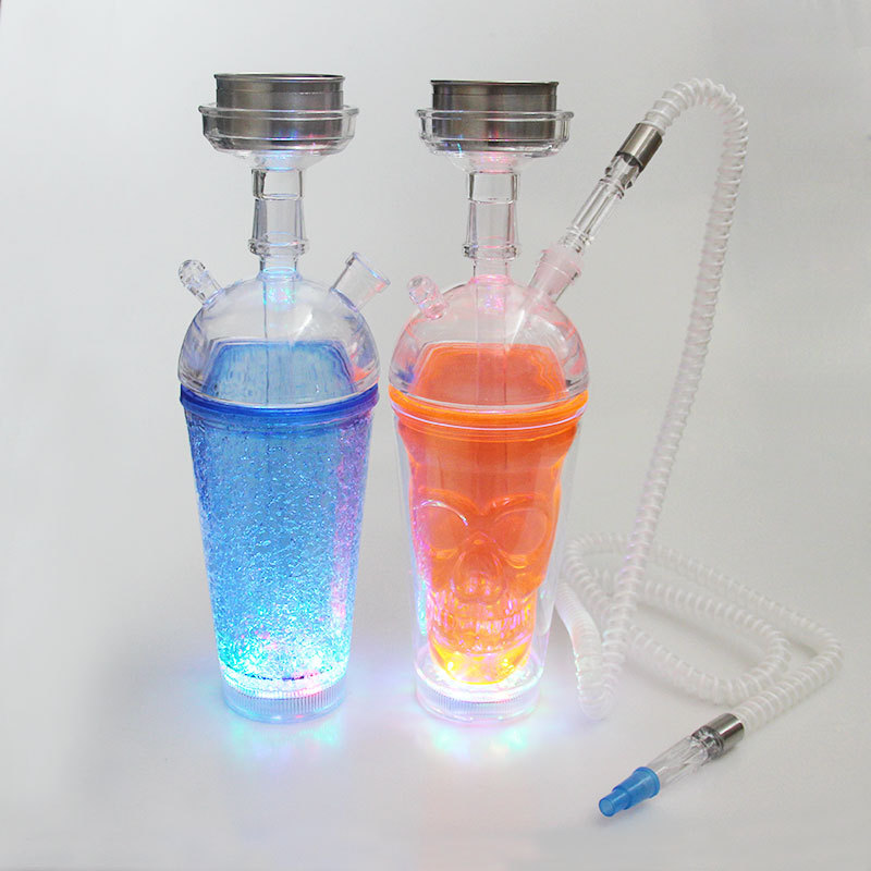 New Jelly Hookah Factory Exclusive Supply Acrylic Hookah LED Light-Emitting Hookah Set New Jelly Hookah Factory Exclusive Supply Acrylic Hookah LED Light-Emitting Hookah Set