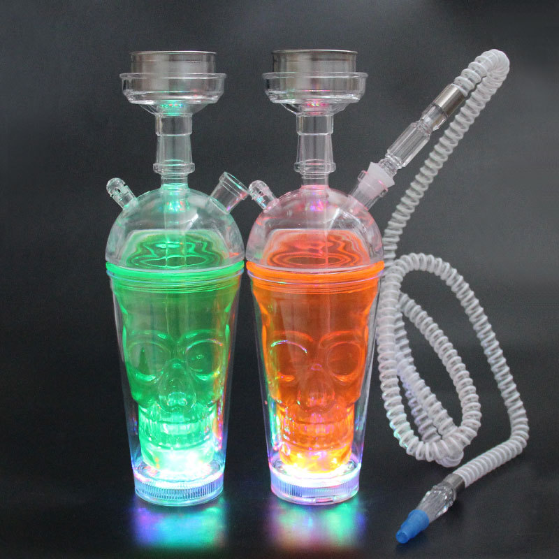 New Jelly Hookah Factory Exclusive Supply Acrylic Hookah LED Light-Emitting Hookah Set New Jelly Hookah Factory Exclusive Supply Acrylic Hookah LED Light-Emitting Hookah Set