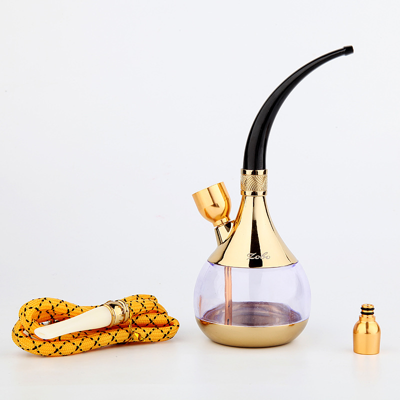 Zobo Genuine ZB-505 Glass Shisha Hookah Personalized Hookah Pipe Cut Tobacco Cigarette Dual-Use Cigarette Filter