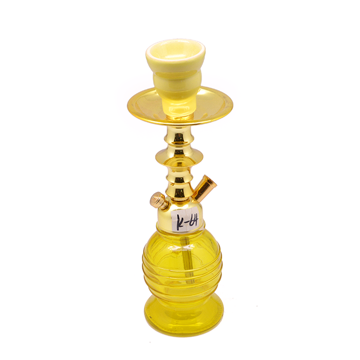 Labber's aluminum alloy acrylic glass shisha hookah with silencer. Labber's aluminum alloy acrylic glass shisha hookah with silencer.
