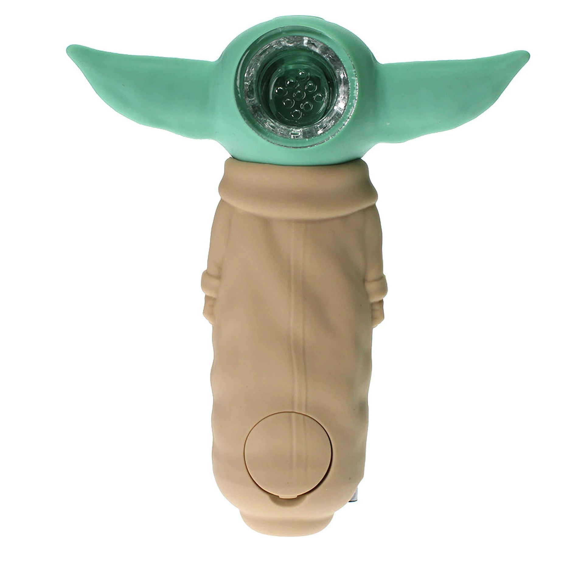 Cross-Border New Yoda Pipe Alien Silicone Shisha Hookah Star Wars Yoda Baby Pipe Spot