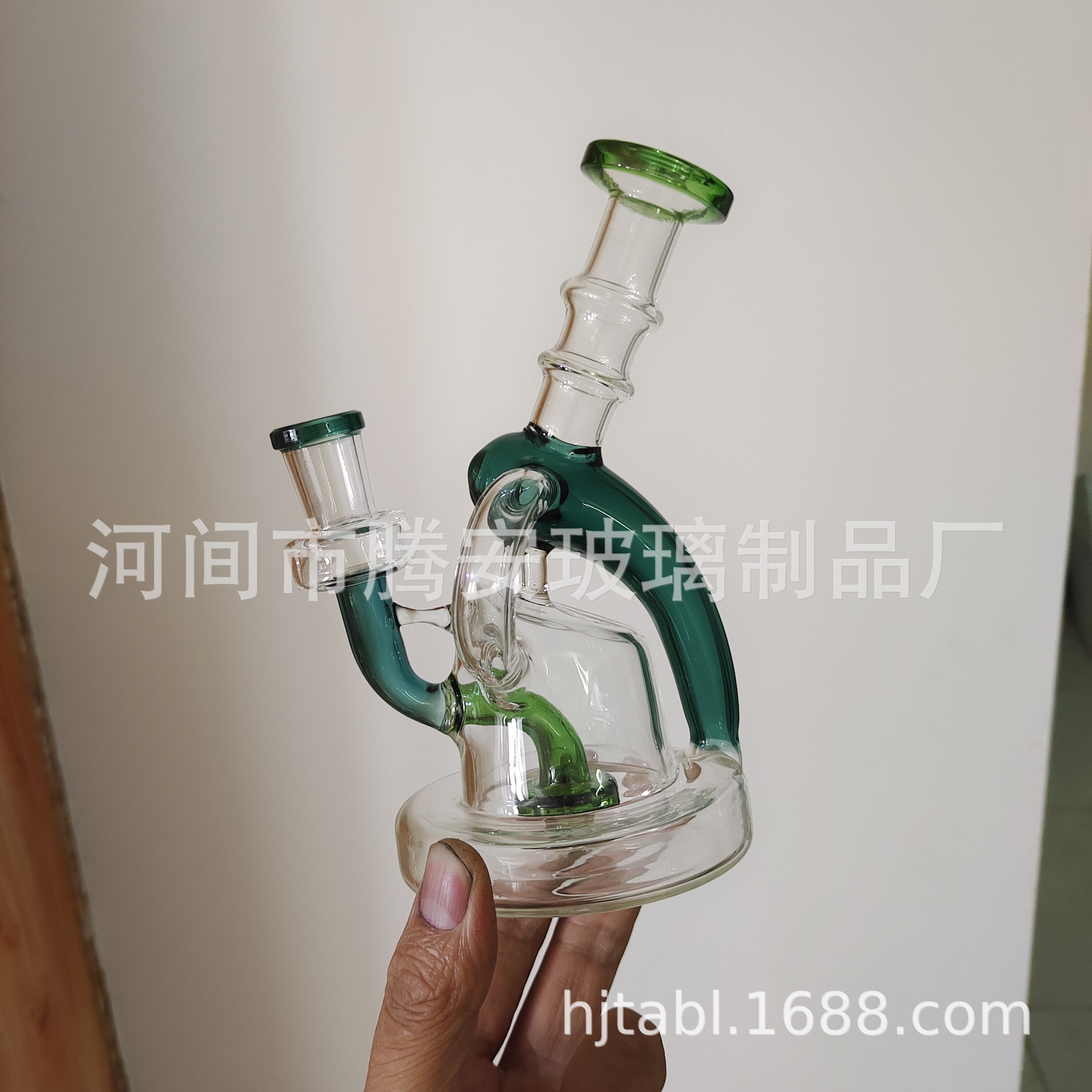 Borosilicate Glass Teapot Heat-Resistant Glass Water Pipe Smoking Set Tobacco Pipe Glass Shisha Hookah