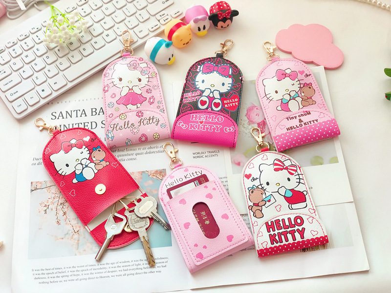 New Cute Cartoon Melody Retractable Key Ring Card Holder Snoopy Stretch Key Cover Card Holder Bus Card Holder New Cute Cartoon Melody Retractable Key Ring Card Holder Snoopy Stretch Key Cover Card Holder Bus Card Holder
