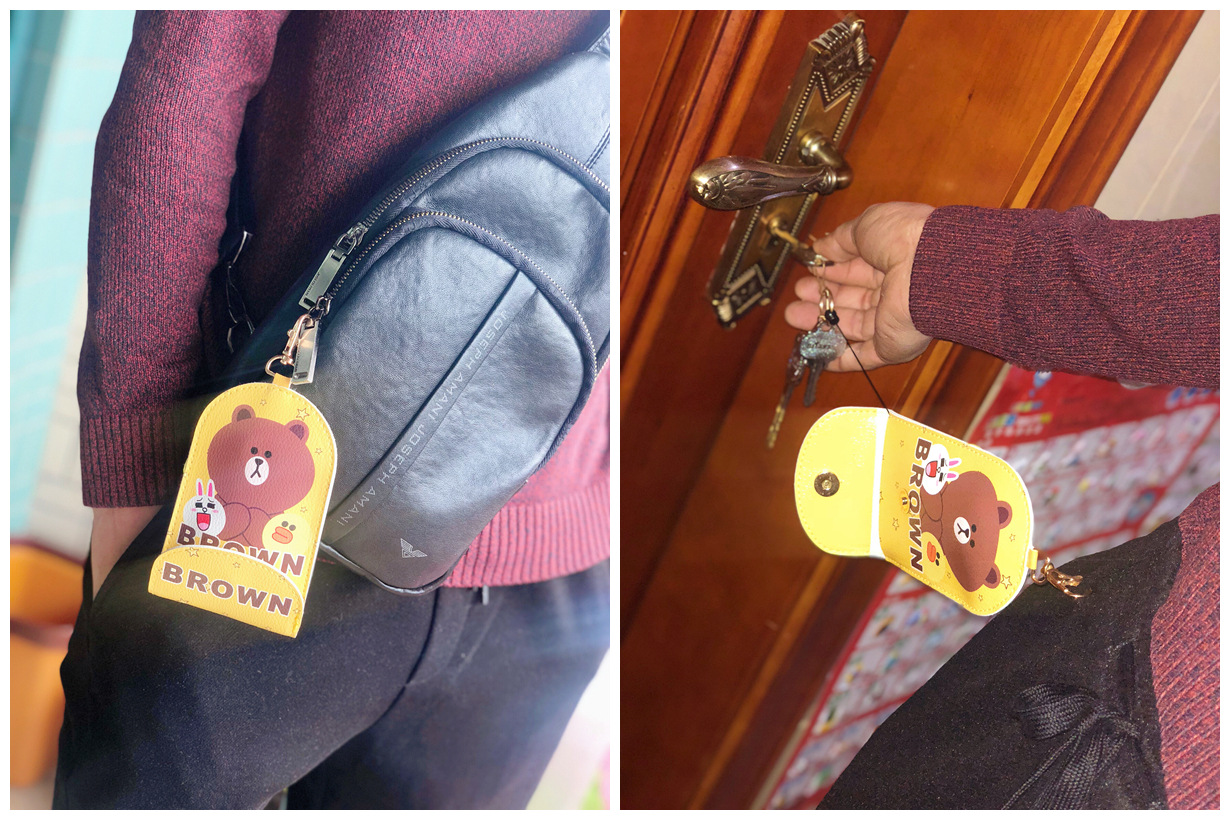 New Cute Cartoon Melody Retractable Key Ring Card Holder Snoopy Stretch Key Cover Card Holder Bus Card Holder New Cute Cartoon Melody Retractable Key Ring Card Holder Snoopy Stretch Key Cover Card Holder Bus Card Holder