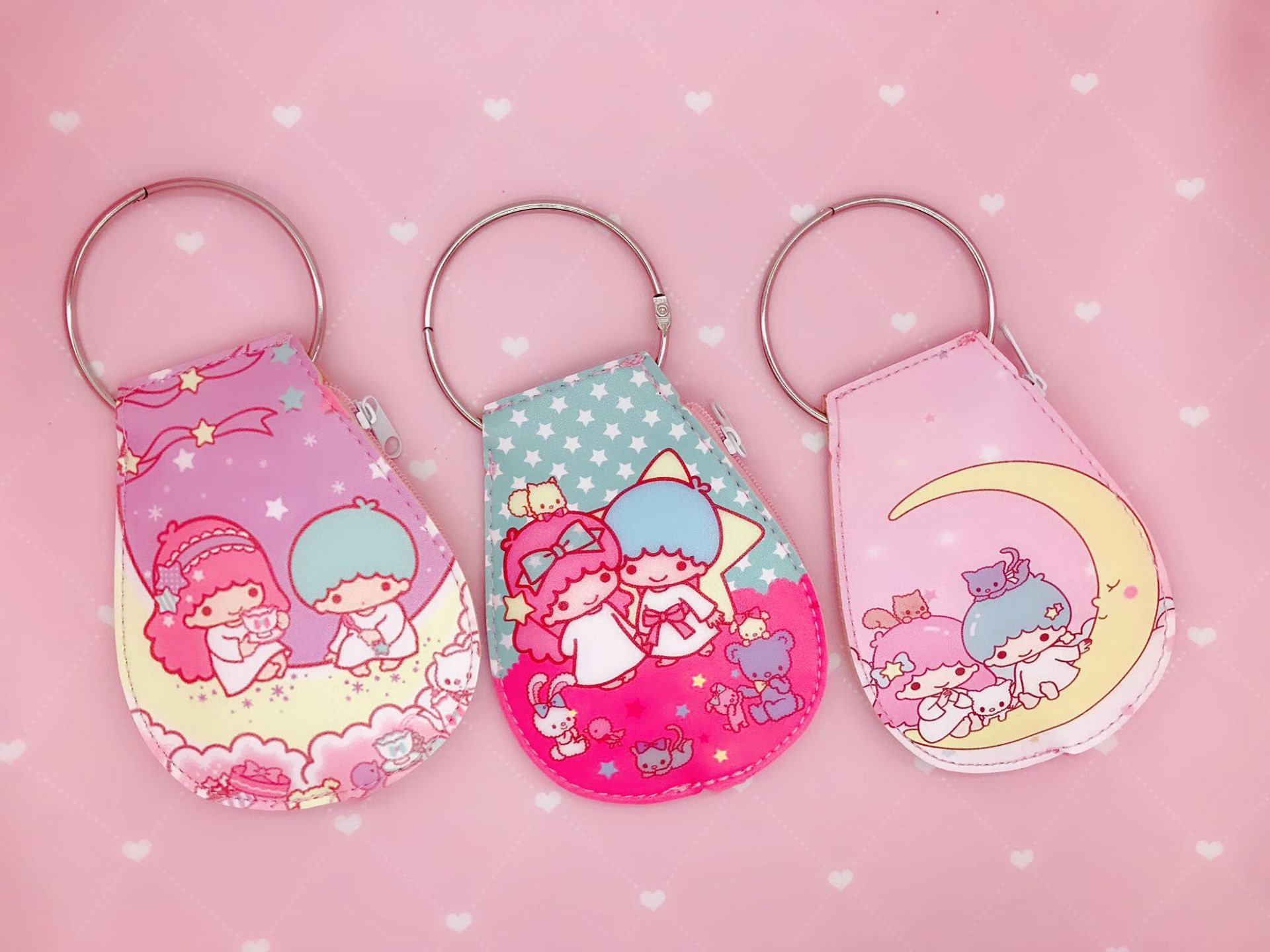 New Creative Cartoon Phone Key Case Coin Purse Card Holder Car Key Case Key Storage Bag Factory Wholesale