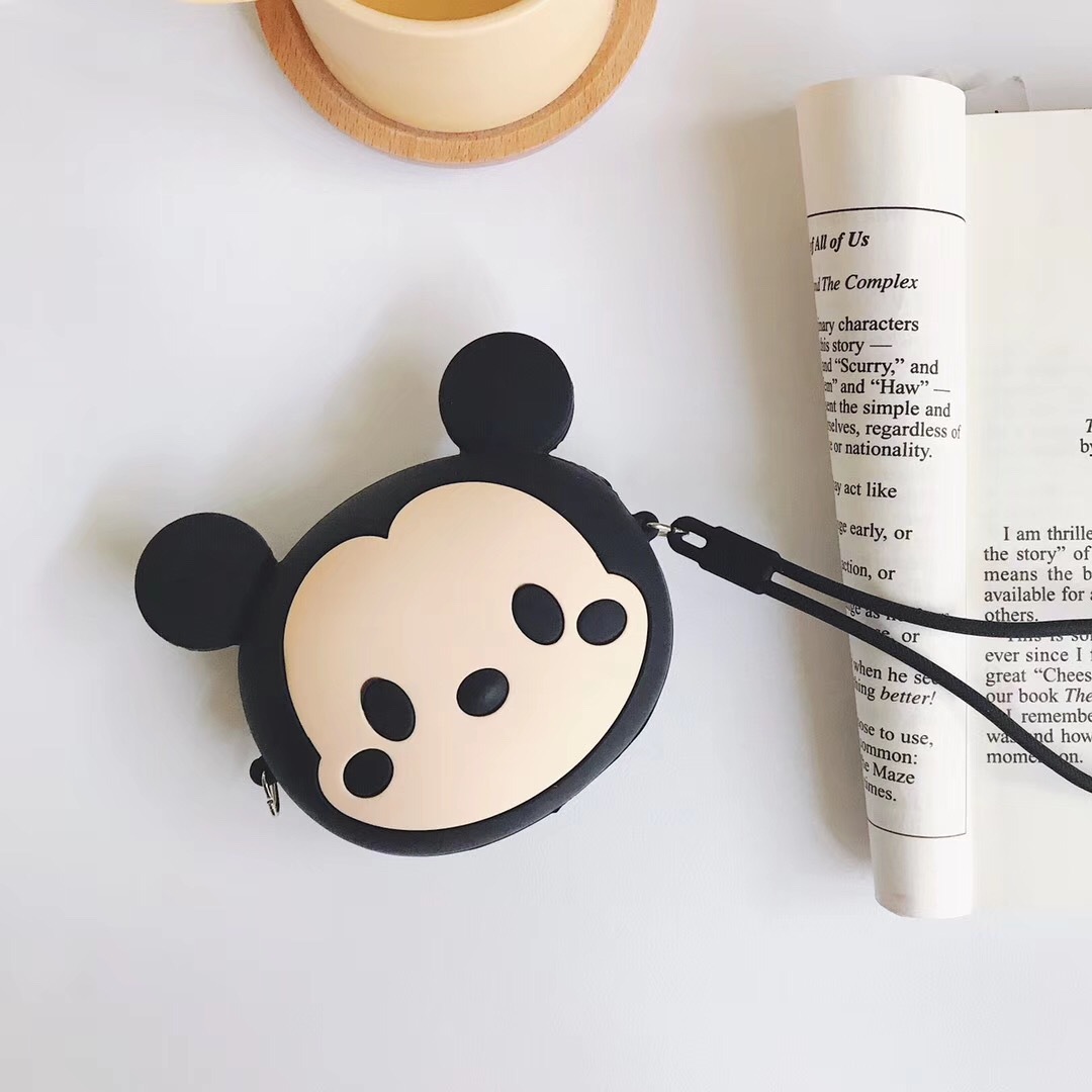 Stall Hot Supply Quncle Cartoon Mickey Pikachu Silica Gel Card Holder Girls Coin Purse Stall Hot Supply Quncle Cartoon Mickey Pikachu Silica Gel Card Holder Girls Coin Purse