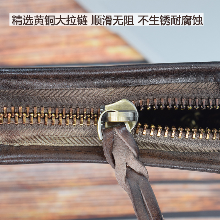 Vegetable Tanned Leather Embossed Creative Car Intelligent Remote Key Case Driving License Card Position SkeletonSkin
