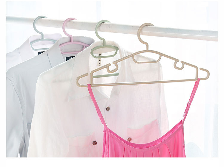 Household plastic clothes hanger clothes hang multi-function Seamless clothes support windbreaker rack Clothes Household plastic clothes hanger clothes hang multi-function Seamless clothes support windbreaker rack Clothes