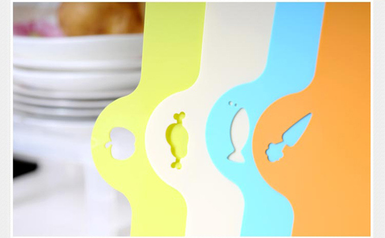 Kitchen bendable Cutting board Japanese light and soft type Cutting board can hang Cutting board fruit board