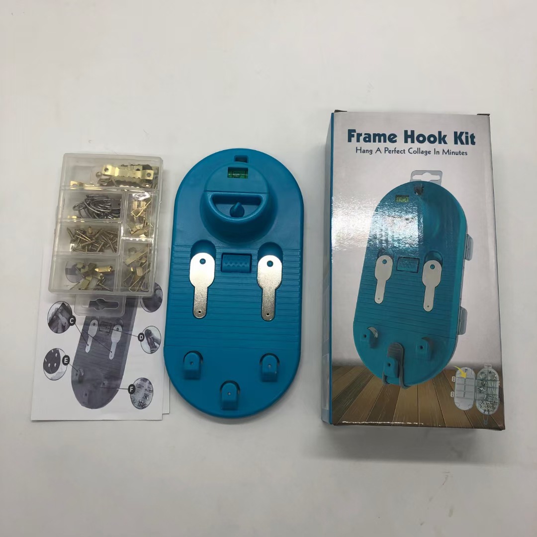 Go Hang It Horizontal Ruler Hanging and Leveling Tool Sawtooth Metal Wire Picture Hook Album Balance