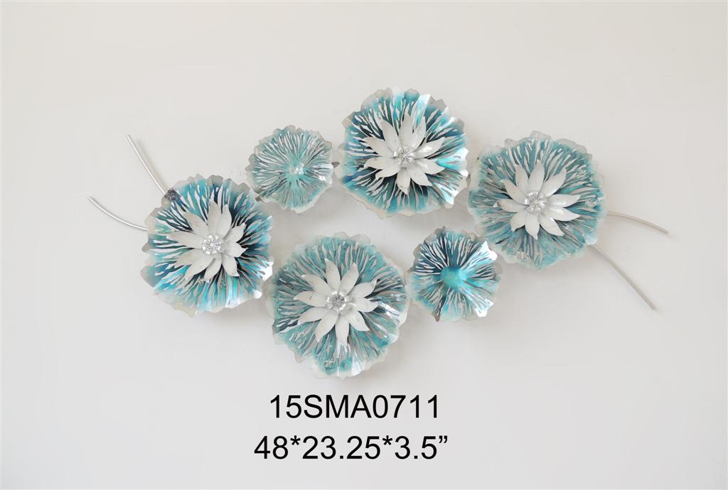 Pure and fresh design style household iron art decorates wall to hang originality stereo metope stereo picture