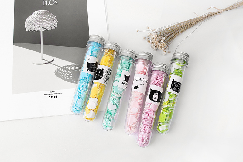 Portable Outdoor Hand Washing Soap Sheet Soap Flake Travel Bottle Handwashing Paper Test Tube Pattern Disposable Soap
