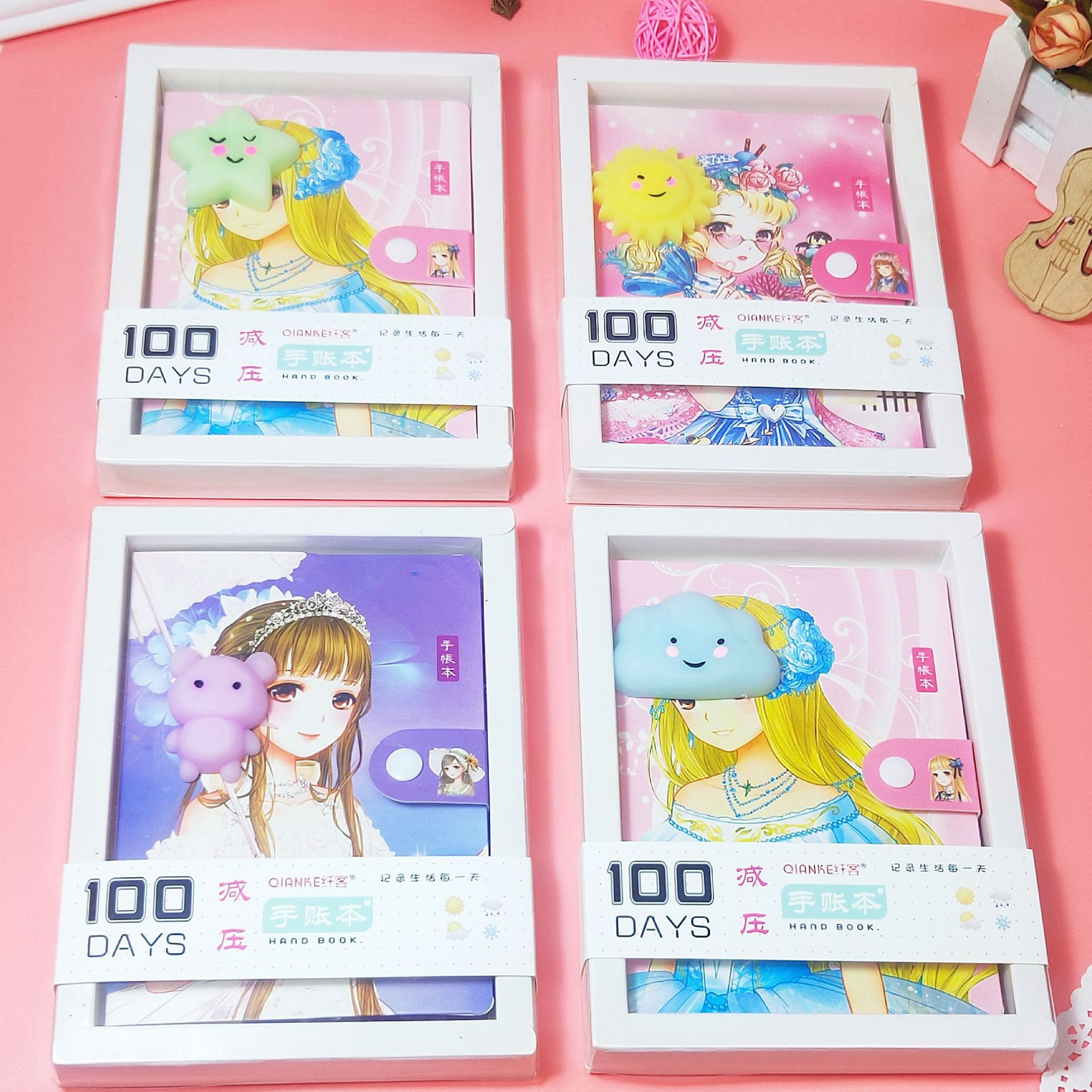 Creative Cartoon Cyber Celebrity Decompression Journal Book Vent Rebound Squeezing Toy Notebook Decompression Color Page Memo Diary Book Creative Cartoon Cyber Celebrity Decompression Journal Book Vent Rebound Squeezing Toy Notebook Decompression Color Page Memo Diary Book