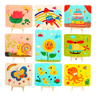 New Year Children's Portable DIY Cartoon Lantern Kindergarten Creative Handmade DIY Chinese Lantern Material Package