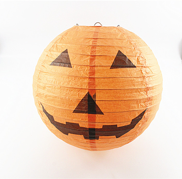 Halloween Pumpkin Lamp Chinese Lantern Pumpkin Bucket Skull Bat Ghost Skull GD Props Spider Dress Up Pendant Halloween Pumpkin Lamp Chinese Lantern Pumpkin Bucket Skull Bat Ghost Skull GD Props Spider Dress Up Pendant