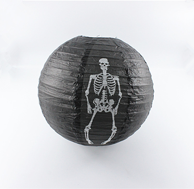 Halloween Pumpkin Lamp Chinese Lantern Pumpkin Bucket Skull Bat Ghost Skull GD Props Spider Dress Up Pendant Halloween Pumpkin Lamp Chinese Lantern Pumpkin Bucket Skull Bat Ghost Skull GD Props Spider Dress Up Pendant