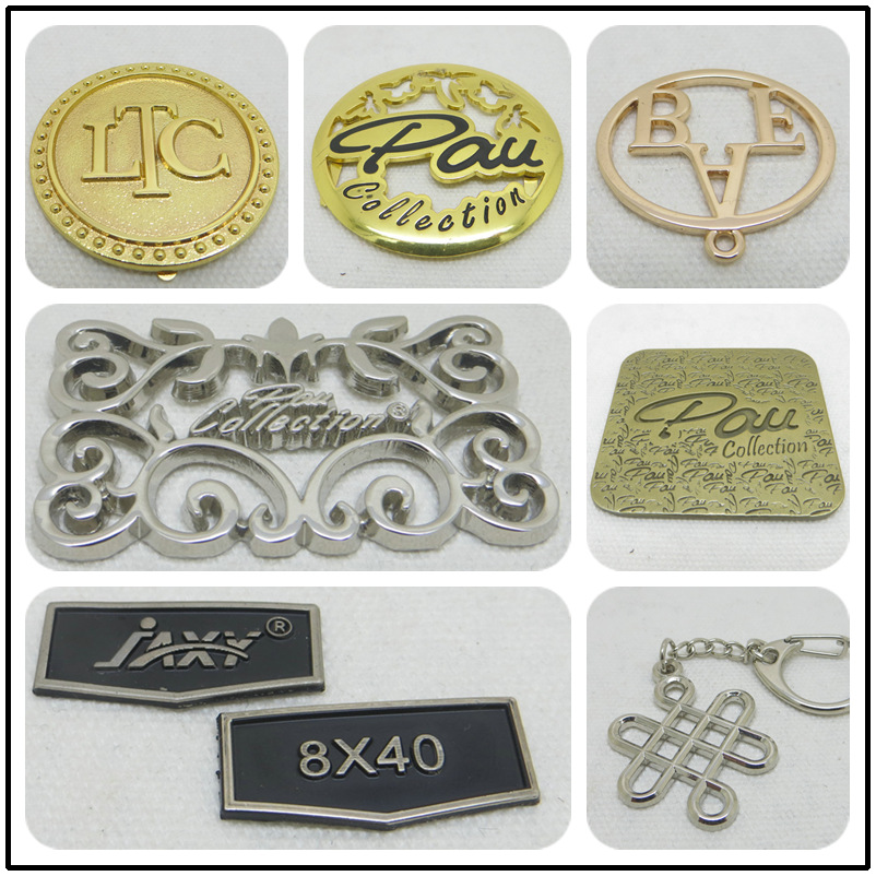 Stainless Steel Logo Processing Doorplate Logo Nameplate Copper Name Tag Stamping Badge Union Brand Zinc Alloy Etching Nickel Tag