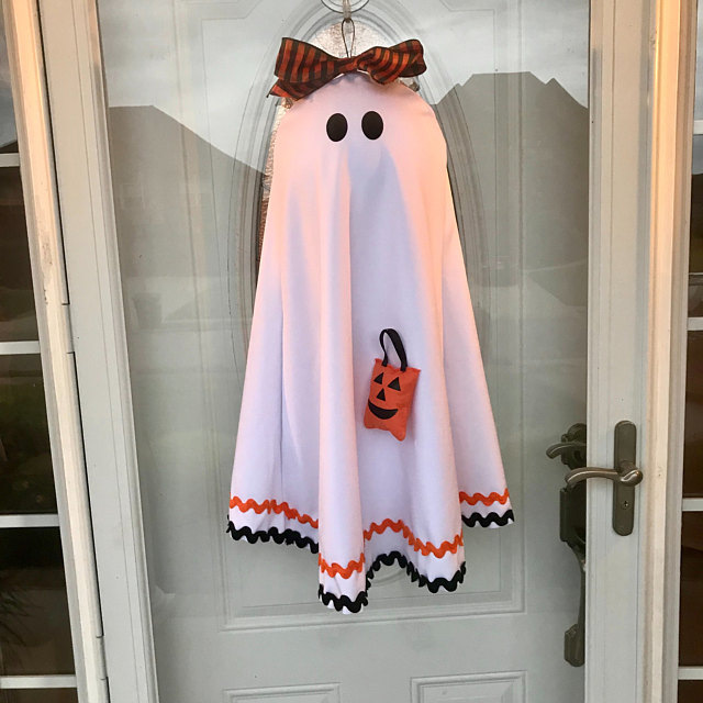 Cross-Border Hot Halloween Ghost Gate Wreath Doorplate Ornaments Cross-Border Hot Halloween Ghost Gate Wreath Doorplate Ornaments