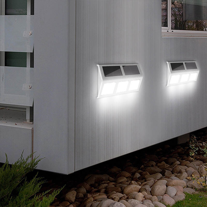 Solar Powered Doorplate Light. Solar Outdoor Step Light,