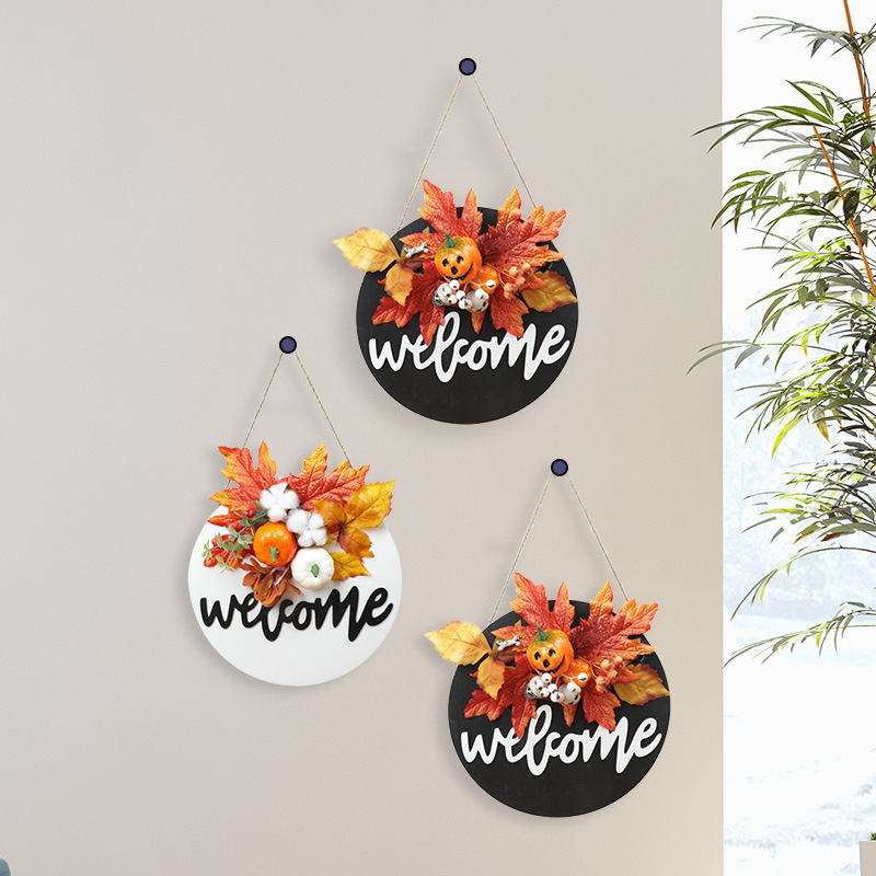 Halloween Decoration Doorplate Easter Event Party Door Home Gallery Hanging Decoration Festival Horror Atmosphere Outdoor Decoration