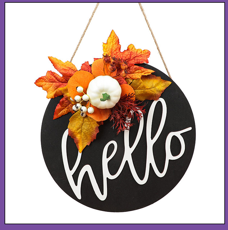Halloween Decoration Doorplate Easter Event Party Door Home Gallery Hanging Decoration Festival Horror Atmosphere Outdoor Decoration