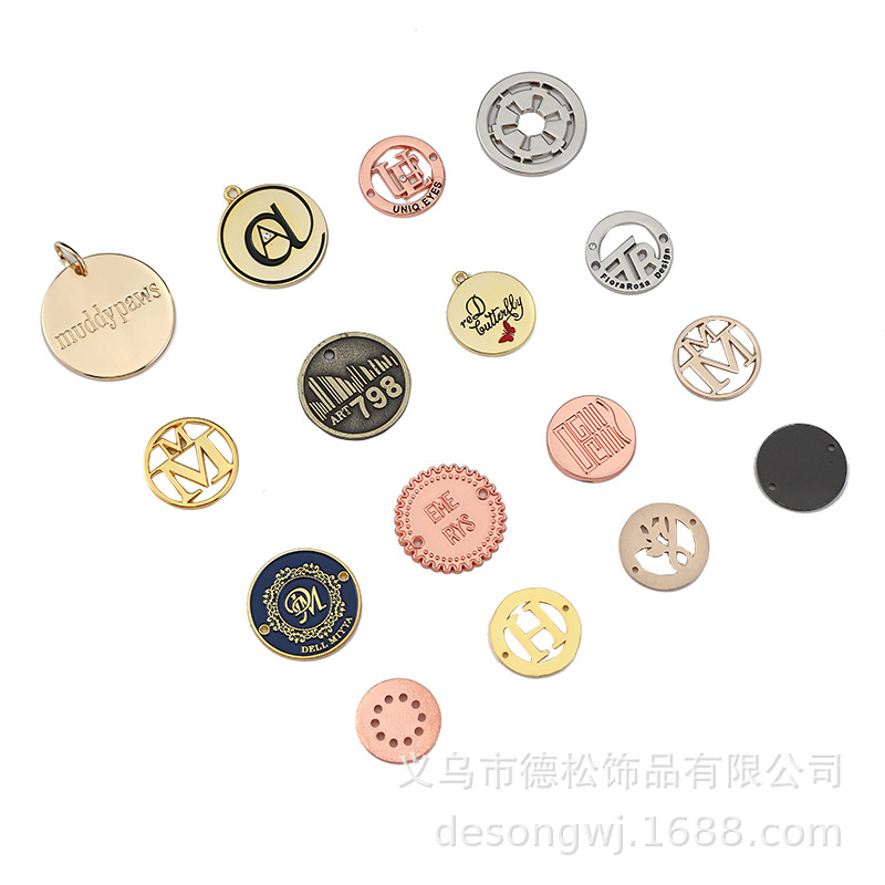 Stainless Steel Metal Tag Three-Dimensional Corrosion Nameplate Logo Antique Copper Doorplate Logo Sign Equipment Furniture Iron Trademark
