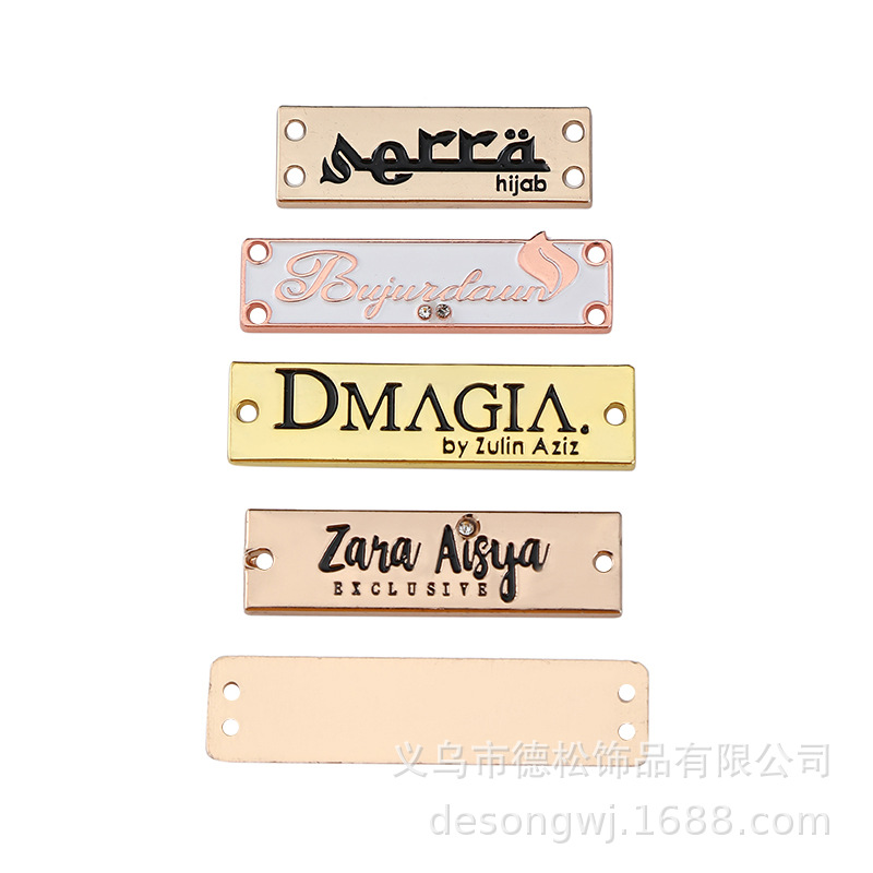 Stainless Steel Metal Tag Three-Dimensional Corrosion Nameplate Logo Antique Copper Doorplate Logo Sign Equipment Furniture Iron Trademark