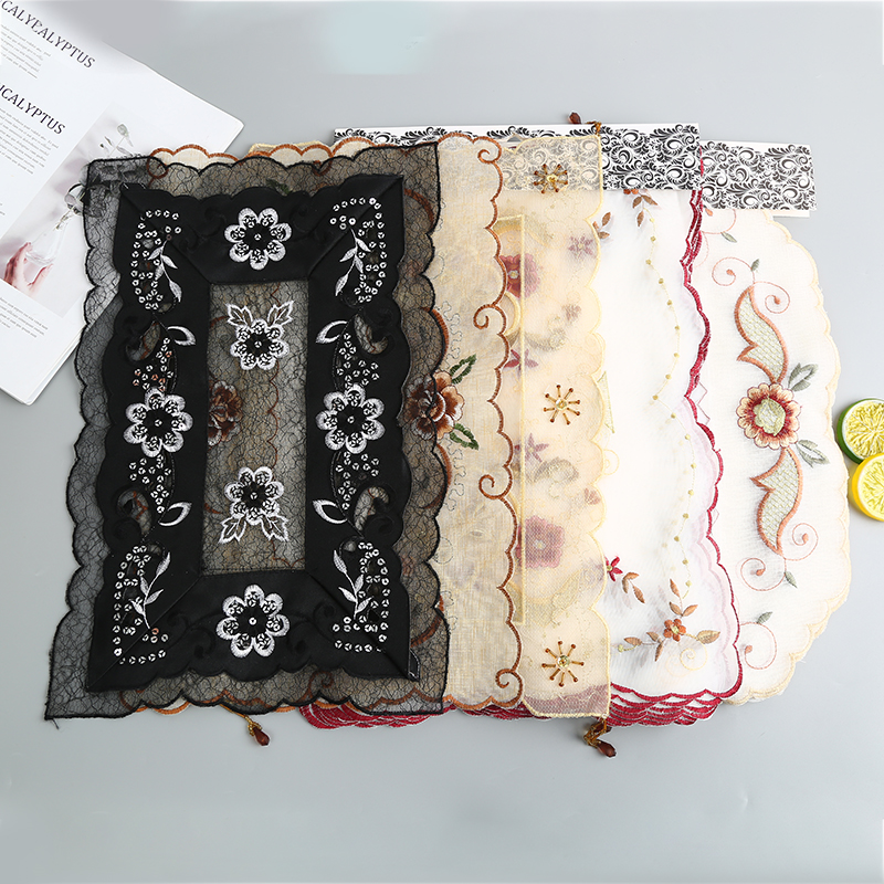 Placemat Tablecloth Fabric Dining Table Modern Simple Home Middle East Foreign Trade 30*45