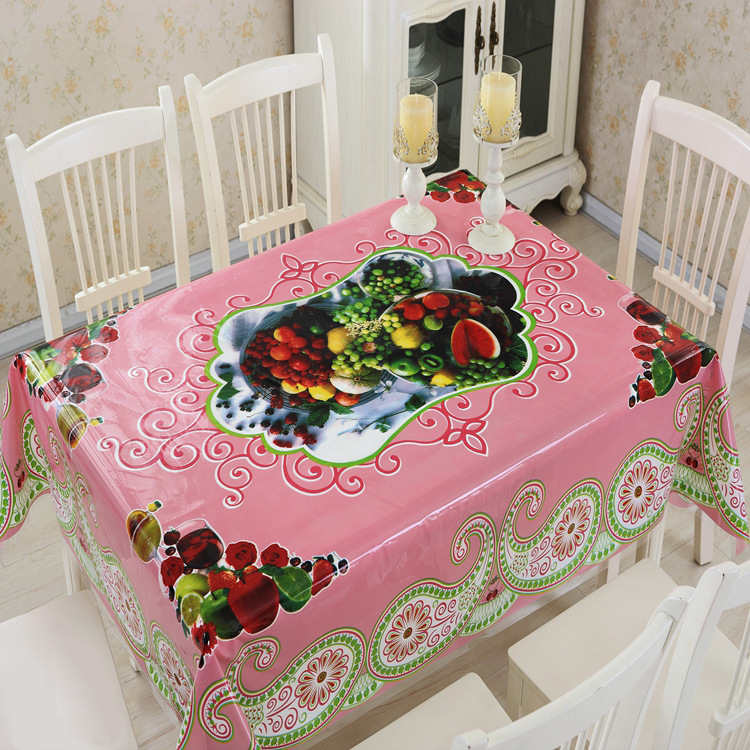 Wholesale Export Bangladesh, Haiti Transparent printing plate Tablecloth 140*180 cm Wholesale Export Bangladesh, Haiti Transparent printing plate Tablecloth 140*180 cm