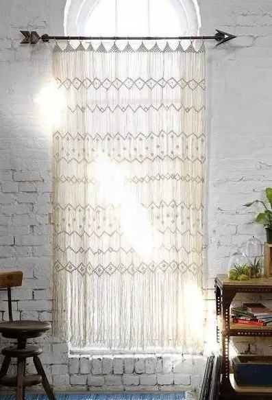 INS Woven Bohemian Creative Doorplate Home Decoration Flower Net Bag Tassel Woven Pendant Wall Decorative net INS Woven Bohemian Creative Doorplate Home Decoration Flower Net Bag Tassel Woven Pendant Wall Decorative net
