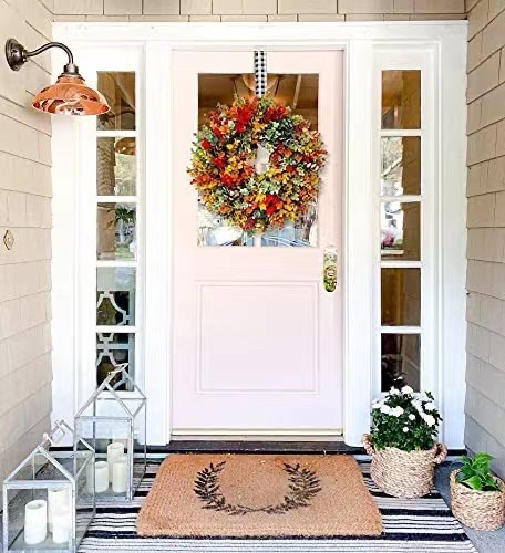 2022 Autumn Harvest Doorplate Garland Thanksgiving Christmas Harvest Garland Decoration 2022 Autumn Harvest Doorplate Garland Thanksgiving Christmas Harvest Garland Decoration