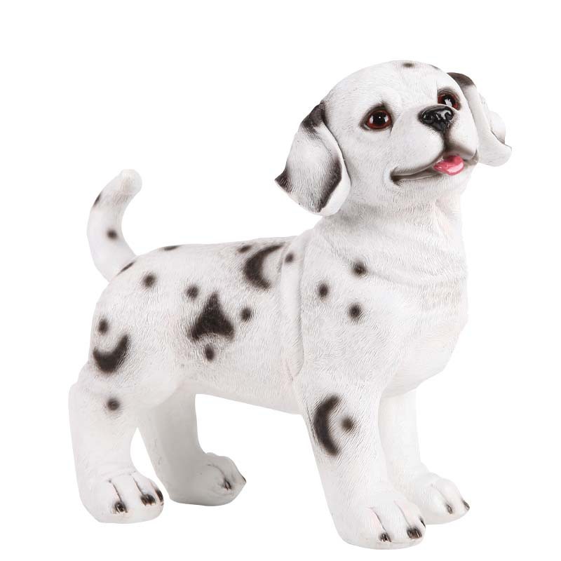 Fortune Dog Ornaments Feng Shui Jewelry Cute Simulation Model Room Shoe Cabinet Home Cat Ornament Resin Crafts