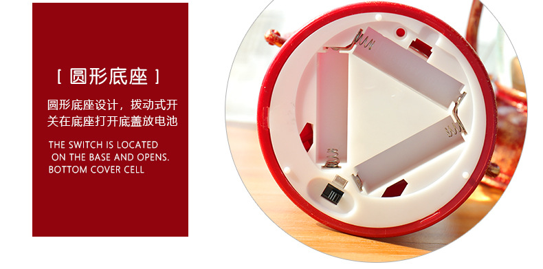 WJL-018 Lucky Storm Lantern TikTok Storm Lantern Ambience Light Led Small Night Lamp New Year Gift Pig Year Fortune God Lucky Cat
